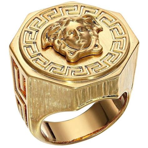 295 versace gold bracelet lock|Versace rings for women.